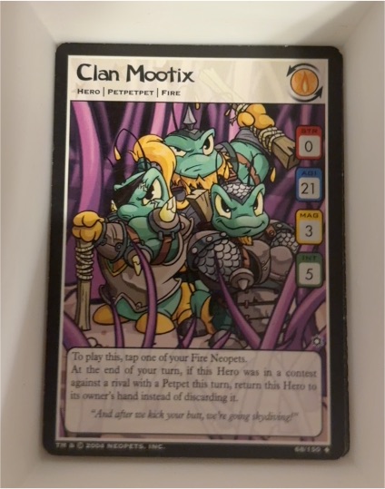 2004 Neopets Clan Mootix #68 — front