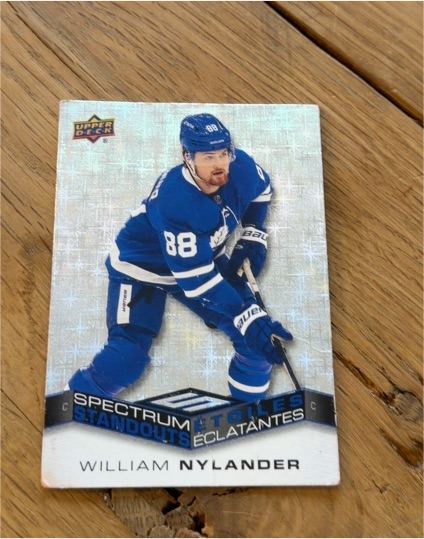 2022-23 Upper Deck Tim Hortons Spectrum Standouts #C-16 William Nylander — front
