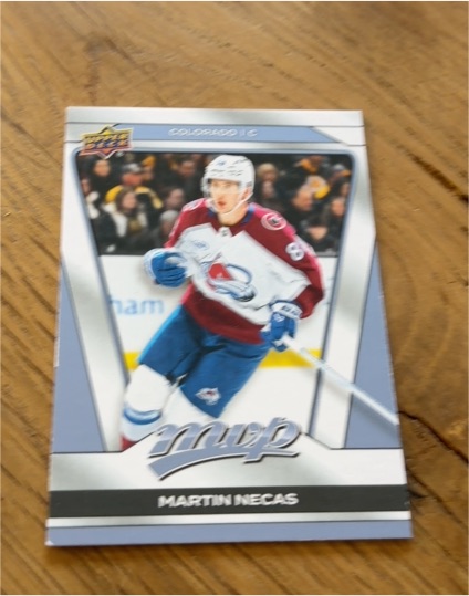 2025-26 Upper Deck MVP #14 Martin Necas — front