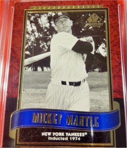 2003 SP Legendary Cuts #91 Mickey Mantle — front
