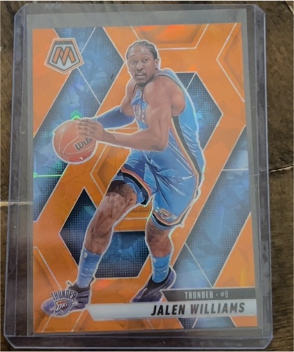 2024-25 Panini Mosaic #150 Jalen Williams — front