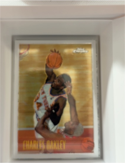1996-97 Topps Chrome #17 Charles Barkley — front