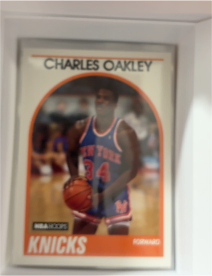 1989-90 NBA Hoops #213 Charles Oakley — front