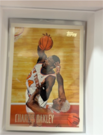 1996-97 Topps #108 Charles Oakley — front