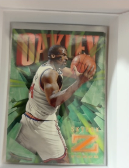 1996-97 Skybox Z-Force #60 Charles Oakley — front
