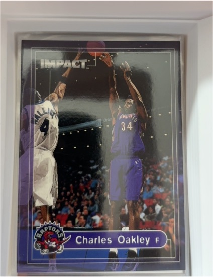 1999-00 Skybox Impact #19 Charles Oakley — front