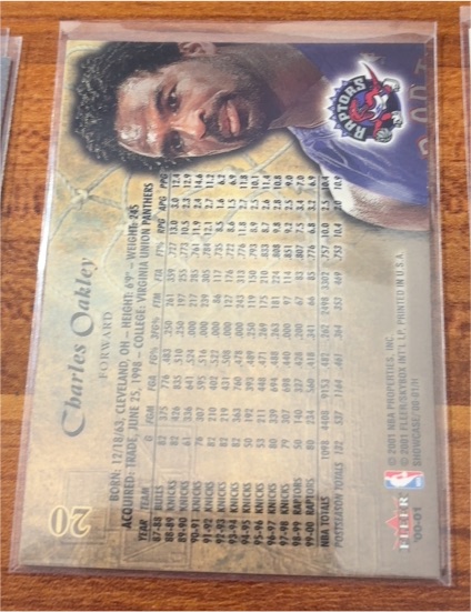 1998-99 Topps Finest #225 Charles Oakley — front
