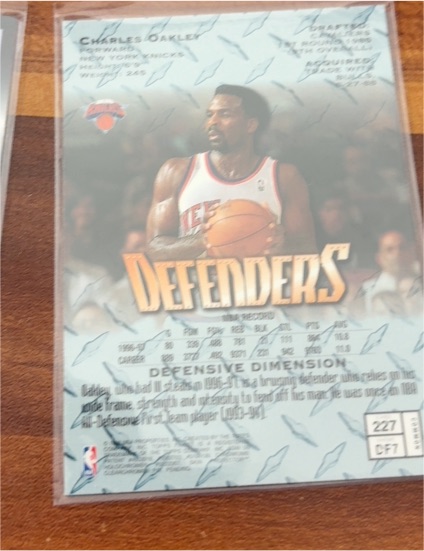 1997-98 Topps Finest #227 Charles Oakley — front