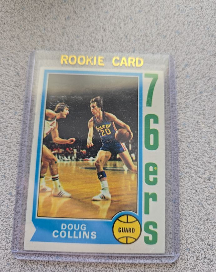 1974-75 Topps #129 Doug Collins — front