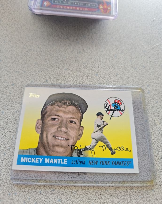 2008 Topps #53 Mickey Mantle — front