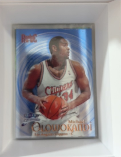 1998-99 Fleer Brilliants Blue #101B Michael Olowokandi — front
