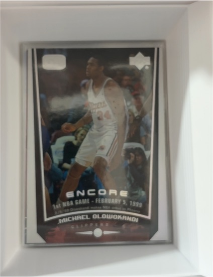 1998-99 Upper Deck Encore #150 Michael Olowokandi — front