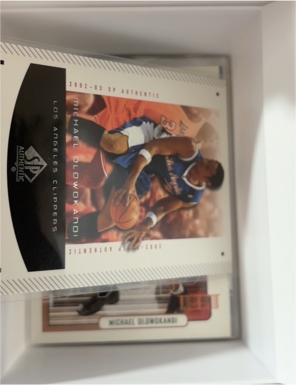 2002-03 Upper Deck SP Authentic #36 Michael Olowokandi — front