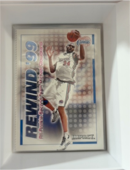 1999-00 Skybox Impact Rewind '99 #38RN Michael Olowokandi — front