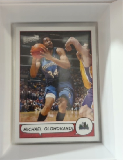 2004-05 Topps Bazooka #136 Michael Olowokandi — front