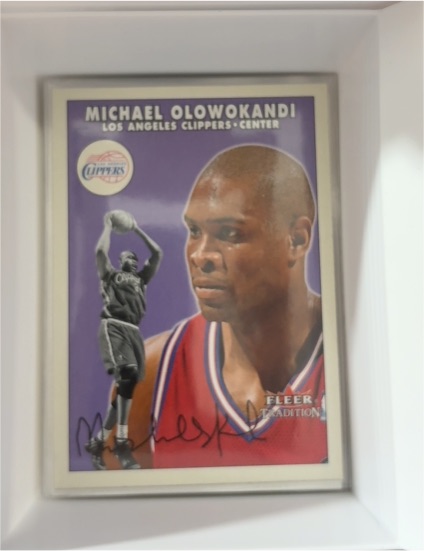 2000-01 Fleer Tradition #3 Michael Olowokandi — front