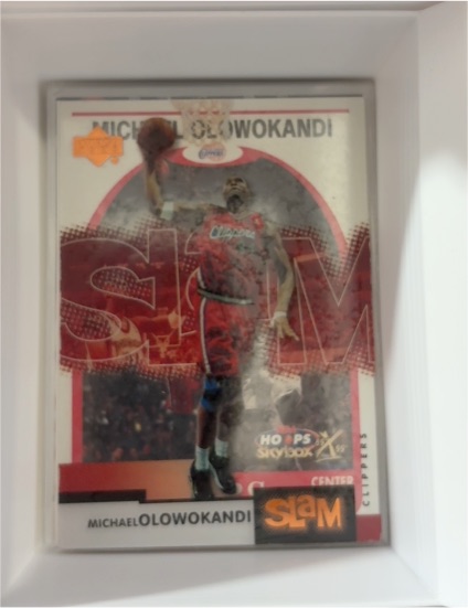 2000 Upper Deck Slam #25 Michael Olowokandi — front