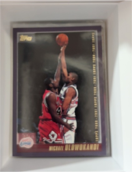2000-01 Topps #93 Michael Olowokandi — front
