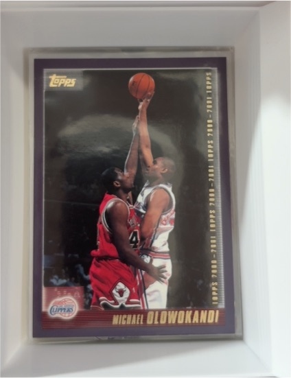 2000-01 Topps #93 Michael Olowokandi — front