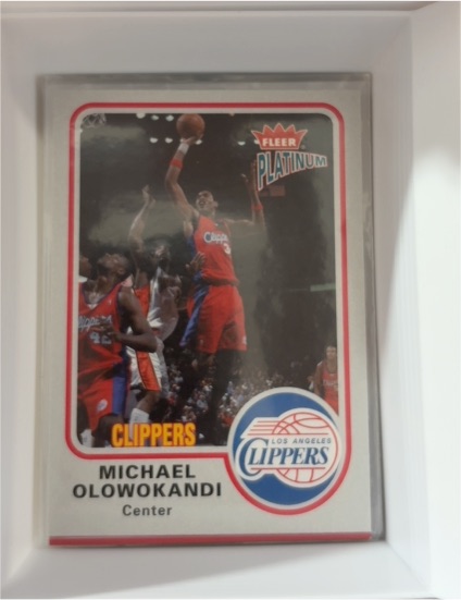 2002-03 Fleer Platinum #111 Michael Olowokandi — front