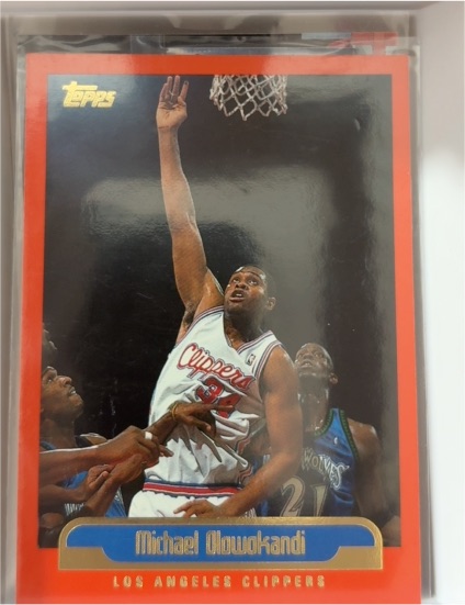 1999-00 Topps #28 Michael Olowokandi — front