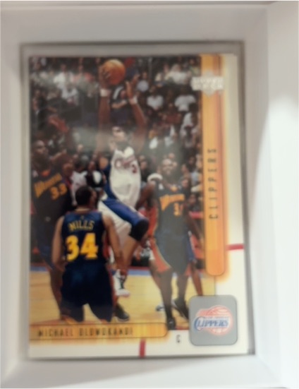 2001 Upper Deck #294 Michael Olowokandi — front