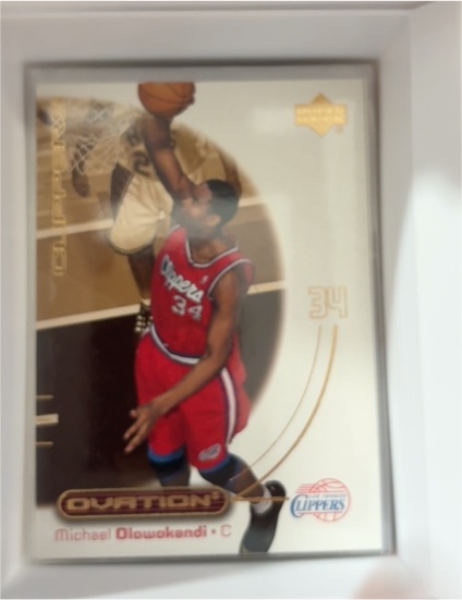 2000-01 Upper Deck Ovation #24 Michael Olowokandi — front