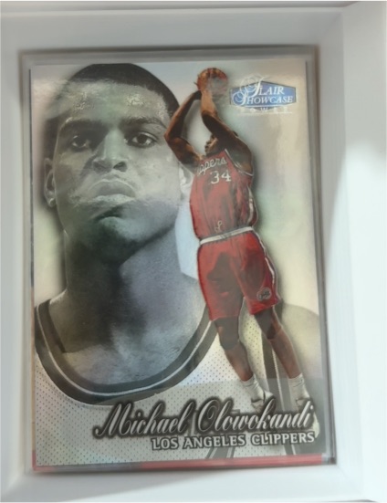 1998-99 Flair Showcase Row 3 #23 Michael Olowokandi — front