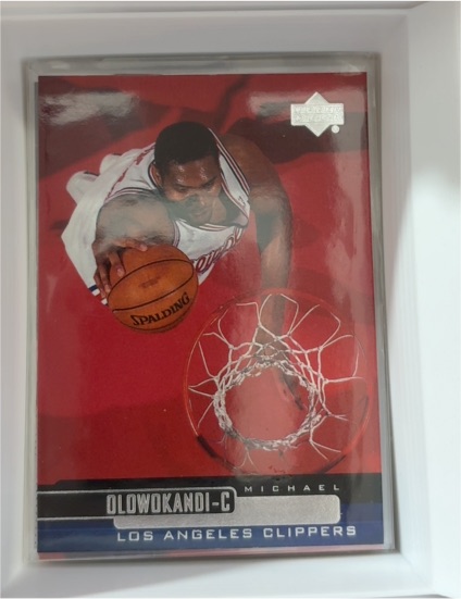 1999-00 Upper Deck #55 Michael Olowokandi — front