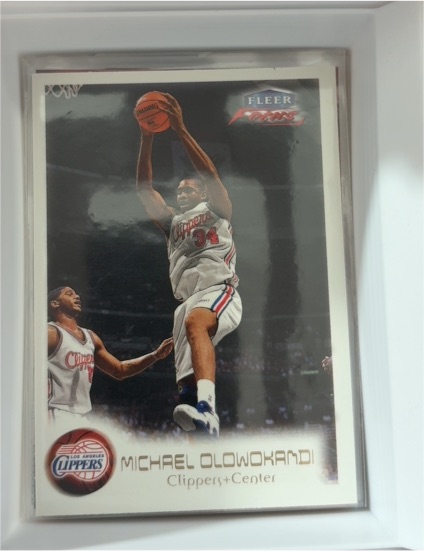 1999-00 Fleer Focus #84 Michael Olowokandi — front