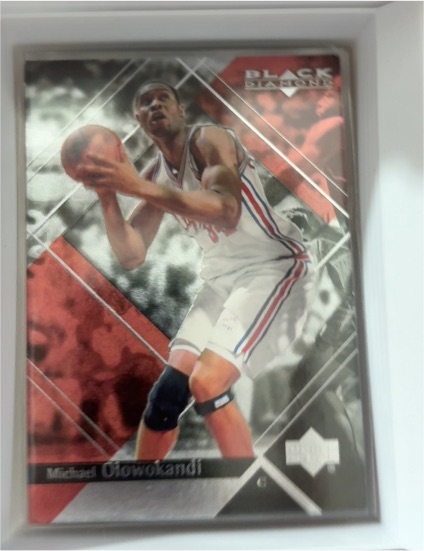 1999-00 Upper Deck Black Diamond #36 Michael Olowokandi — front