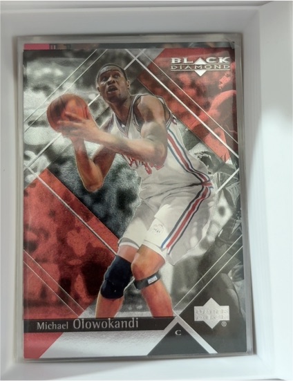1999-00 Upper Deck Black Diamond #36 Michael Olowokandi — front