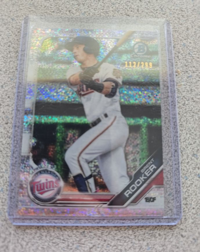 2019 Bowman Chrome Prospects #BCP-45 Brent Rooker — front