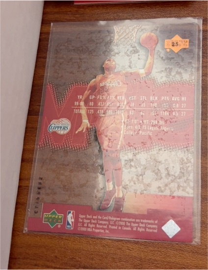 1999-00 Upper Deck #E13 Maurice Taylor — front