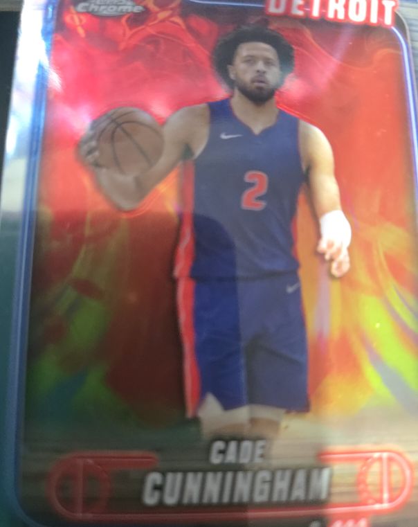 2024-25 Topps Chrome #18 Cade Cunningham — front