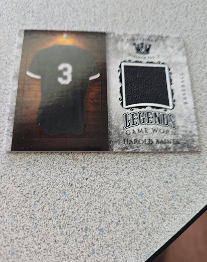 2020 Sportkings Volume 2 Legends Game Worn #LSM-15 Harold Baines — front