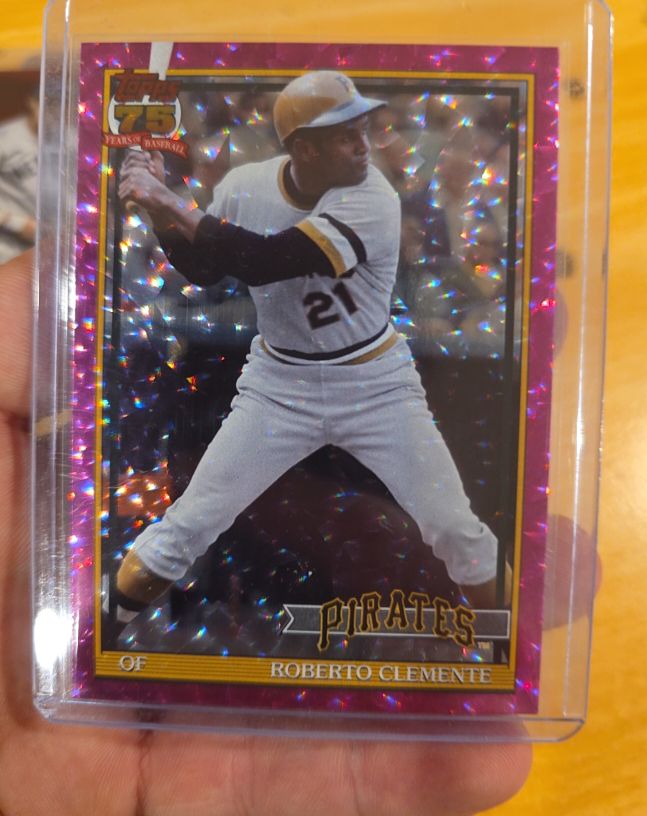 2026 Topps Series 1 #T91-99 Roberto Clemente — front