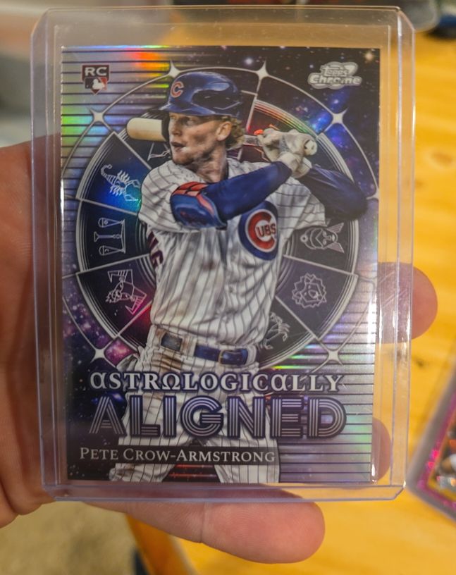 2024 Topps Cosmic Chrome Astrologically Aligned #AA-13 Pete Crow-Armstrong — front