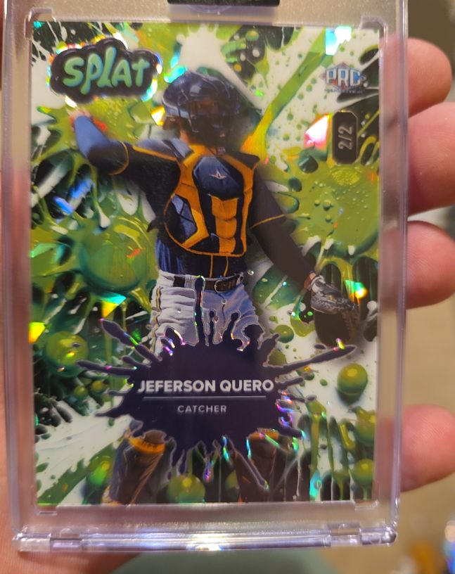 2024 Wild Card Splat #212 Jeferson Quero — front