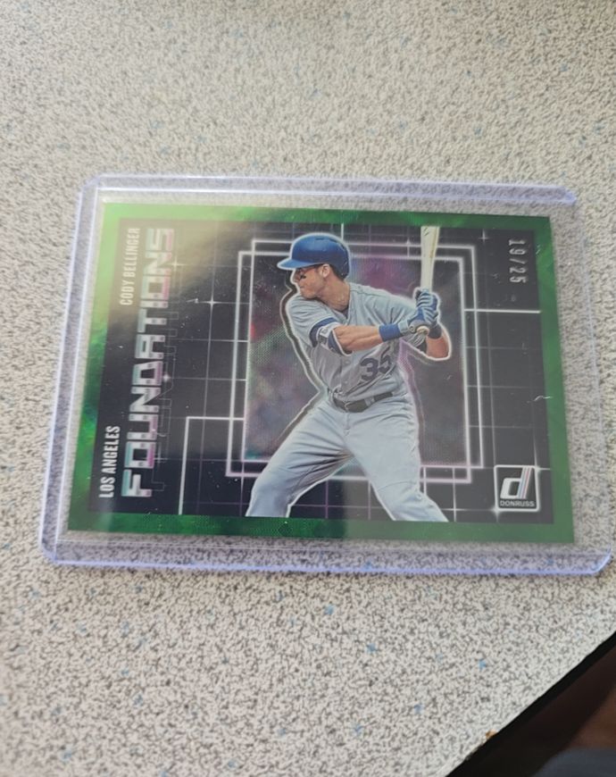 2018 Donruss Foundations #F1 Cody Bellinger — front