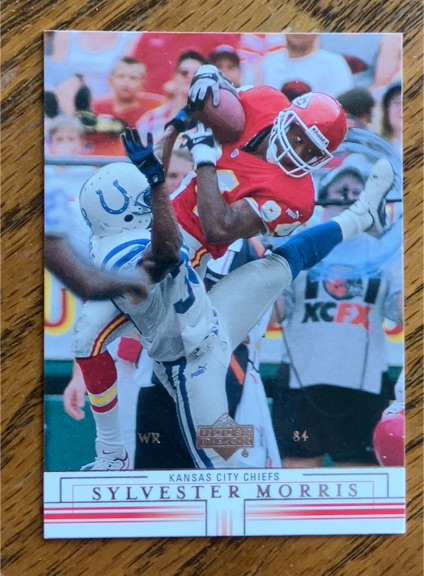 2001 Upper Deck #82 Sylvester Morris — front