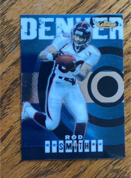 2004 Topps Finest #21 Rod Smith — front