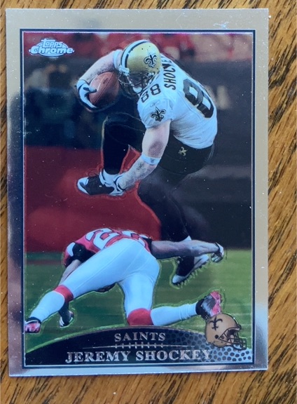 2009 Topps Chrome #TC49 Jeremy Shockey — front
