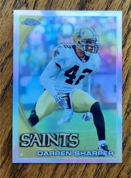 2010 Topps Chrome #C101 Darren Sharper — front