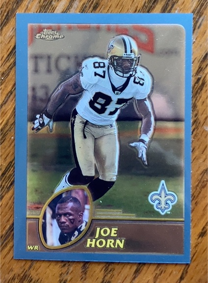 2003 Topps Chrome #58 Joe Horn — front