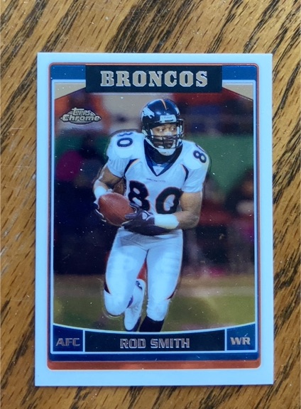 2006 Topps Chrome #25 Rod Smith — front