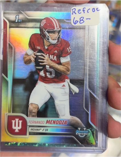 2025 Bowman Chrome #109 Fernando Mendoza — front