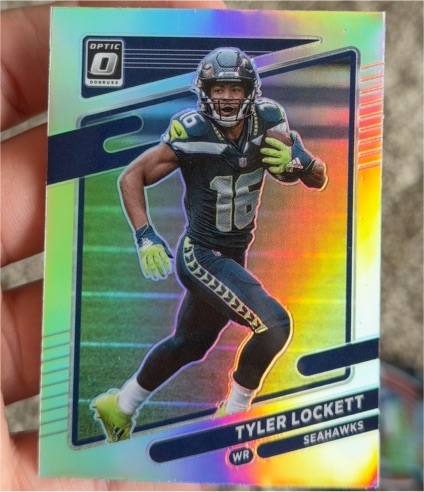 2021 Panini Donruss Optic #195 Tyler Lockett — front