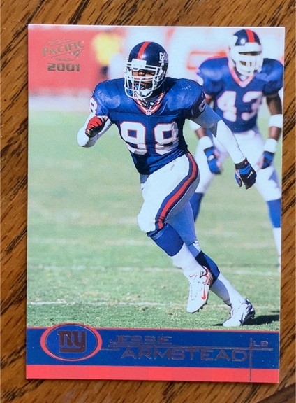 2001 Pacific #275 Jessie Armstead — front
