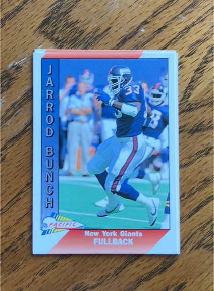 1991 Pacific #620 Jarrod Bunch — front